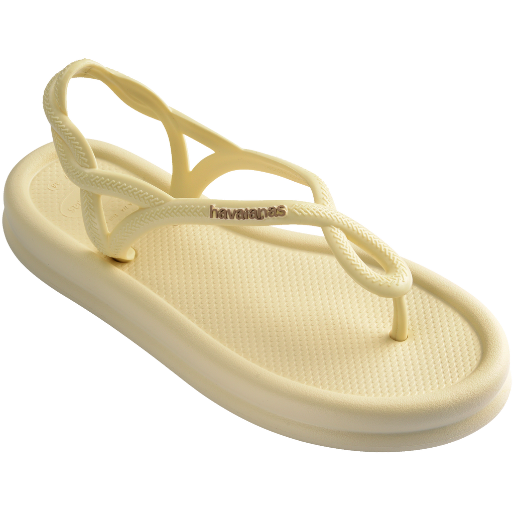 Women's Luna Puffed Sandals - BUTTERCREAM