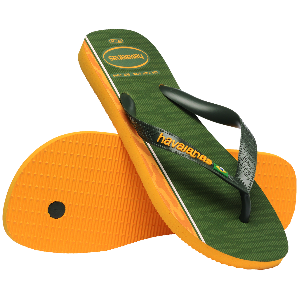 Men's Top Nations I Flip Flops - Brazil