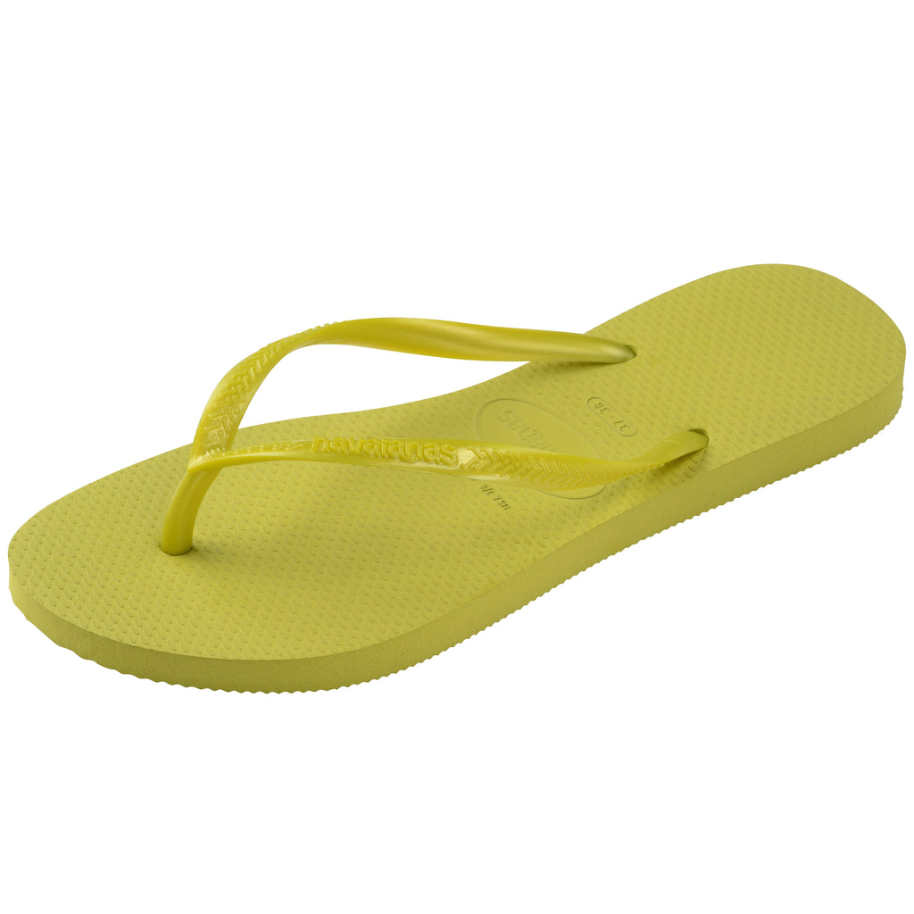 Women's Slim Flip Flops - Wild Lime