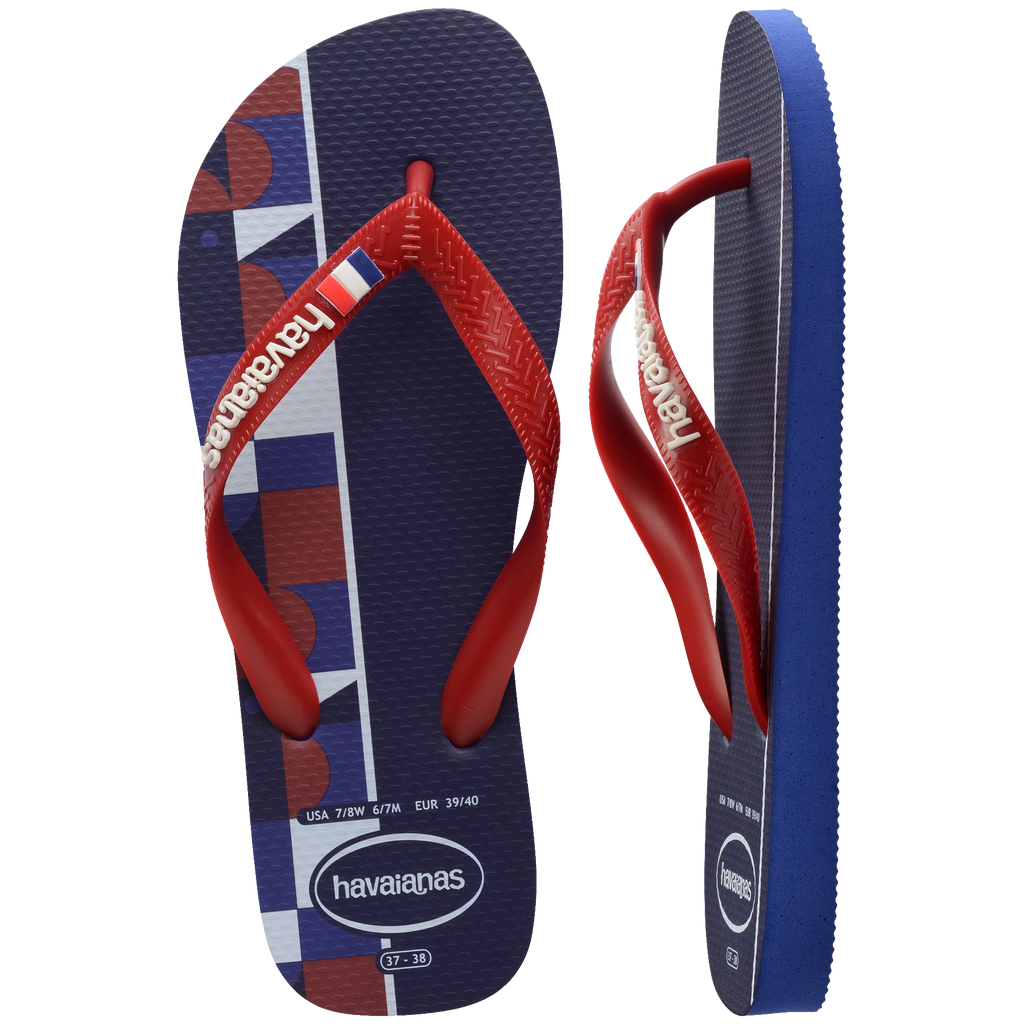 Men's Top Nations I Flip Flops - France