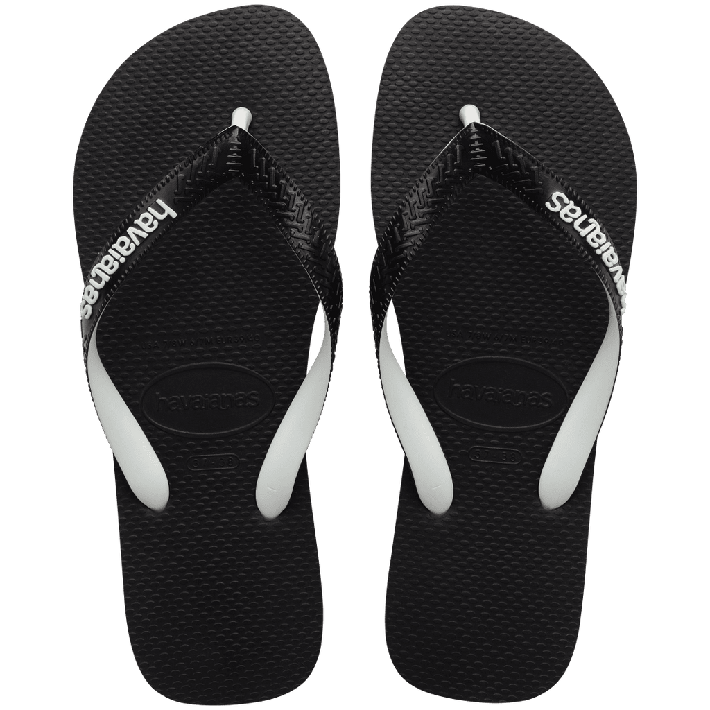 Men's Top Mix Flip Flops - Black/Black